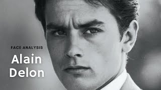 What makes Alain Delon so handsome Beauty analysis of one of the most handsome men of all time [upl. by Retsevel340]