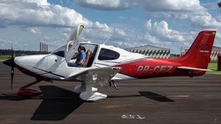 Decolagem  Cirrus SR22 Grand  PRCEZ [upl. by Streeter]