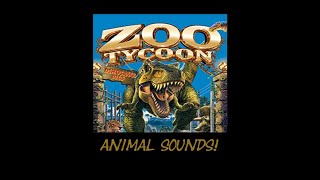 Zoo Tycoon 1 Dinosaur Digs All Animal Sound Effects [upl. by Airalednac231]