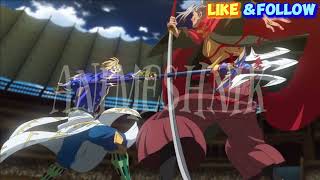 Record of Ragnarok Season 1 Poseidon vs Kojiro Sasaki Full Fight English Dub [upl. by Fante802]