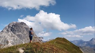 Bregenzerwald Wanderung Hochtannbergpass  Höferspitze  Hochalpsee  Widdersteinhütte [upl. by Wurst]