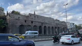 The walls of Constantinople Istanbul walking tour part5 [upl. by Yssirhc]