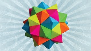 Origami Compound of 5 Octahedra Meenakshi Mukerji [upl. by Buller863]