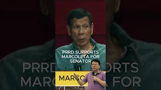 PRRD SUPORTADO SI MARCOLETA [upl. by Adaiha327]