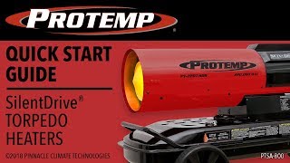 ProTemp SilentDrive® Forced Air Heater Quick Start Guide [upl. by Radnaxela932]