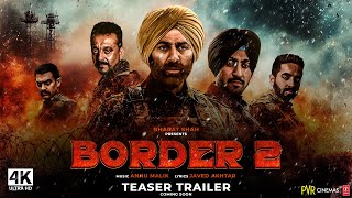 Border 2  Trailer 2024  Sunny Deol Diljit Dosanjh Ayushmann Khurrana Sanjay Aamir Khan [upl. by Sineray885]