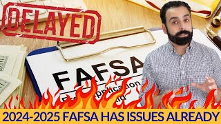 New Fafsa issues for 20242025 [upl. by Cummins107]