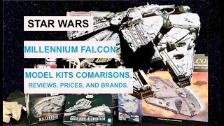 Millennium Falcon Model Kits Comparisons [upl. by Heddi215]