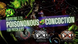 PoE 323 Poisonous Concoction League Starter  BUILD UPDATE [upl. by Proud]