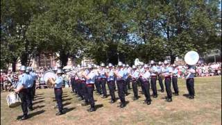 BASEL TATTOO 2013 parade freiburg musique de la brigade de sapeurs pompiers de paris 4 [upl. by Eenet]