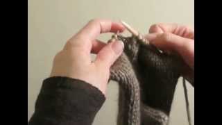 Cours de tricot 15  tricoter des moufles [upl. by Brandenburg]