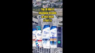 Top 10 Worst Shampoo Brands in the USA 2024  Part 1 🚫🧴 [upl. by Philbert649]