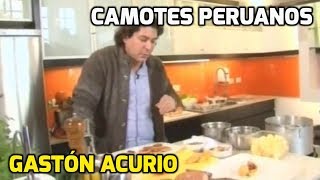 Gastón Acurio  Cocinando con camotes peruanos [upl. by Mcnully633]