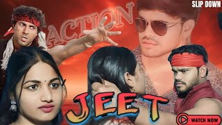 JEET  Sunny Deol Action Scene  Karishma Kapoor Movie Spoof  Jeet Movie Scene 😂 [upl. by Emerald364]