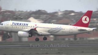 Landings at Istanbul Atatürk Airport [upl. by Ecitsuj709]