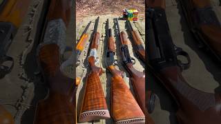 Benelli Shotgun Super Black Eagle 12 Gauge Shooting Clay Targets With An Atlas AT50 Wobble Trap [upl. by Humble]