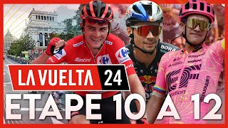 VUELTA A ESPANA 2024  ETAPE 10 A 12 [upl. by Noah14]