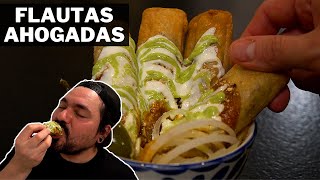 Flautas de Picaña Ahogadas  La Capital [upl. by Hodess]