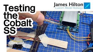 Testing the Cobalt SS  Surface Mount Servo Turnout Control from DCC Concepts [upl. by Menedez]