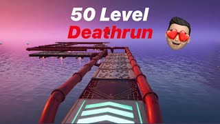 50 LEVEL Community Deathrun by Apfel  New Deathrun  Mapcode   Fortnite Creative [upl. by Talley]