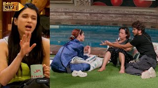 Bigg Boss 17 live  Ankita ne Mannara ke Character pae Uthae sawal to Bhadake Munwar ne lagai Class [upl. by Elisha]