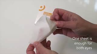 Blephaclean Wipes  How To Use [upl. by Yumuk]