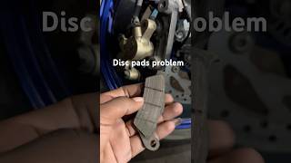 Disc pads problem 🥺shortvideo [upl. by Esoryram540]