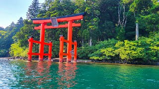 Spontaneous Trip to Japanese Hot Spring Town🌿😋  Nature and Local Food  Hakone Lake Ashi [upl. by Woodcock81]