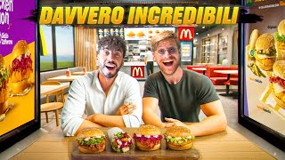 PROVIAMO TUTTI I NUOVISSIMI PANINI DEL MC DONALD’S  NON CI POSSO CREDERE UNO È DAVVERO INCREDIBILE [upl. by Idnil]