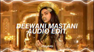 deewani mastani  edit audio [upl. by Anegue183]