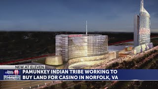 Pamunkey Indian tribe could build Virginias first casino [upl. by Varien]