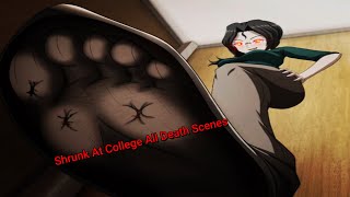 Giantess Game Shrunk at The College RPG All Death scenes [upl. by Ku]