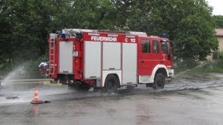 Vollbremsung mit der Feuerwehr [upl. by Alpers]