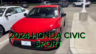 2024 Honda Civic Sport [upl. by Neeron633]