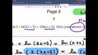 P3  9709  CAIE  Feb March 2020  variant 2  Pure Mathematics 970932FM20 [upl. by Nnarefinnej]