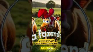 A Fazenda 2024 lista dos participantes shorts afazenda2024 afazenda16 realitygb [upl. by Yerdua]