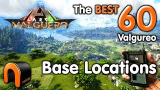 ARK Valguero BEST BASE LOCATIONS [upl. by Nednarb]