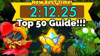 Btd6 Race 303 “Fast Platforms” in 21225 Top 50 Guide [upl. by Egnalos984]