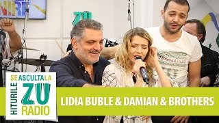 Lidia Buble si Damian amp Brothers  Viata trecatoare Live la Marea Unire ZU [upl. by Nirret]