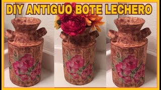 Diy ♻🌴 👉 Como RECICLAR LATAS de LECHE de BEBE  Jardin Vertical  Ideas con latas [upl. by Alatea]