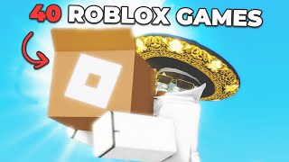 40 ROBLOX Games to Play when Youre Bored [upl. by Nysilla]