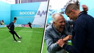 Conor Coady vs Jason Byrne  Penalties volleys free kicks amp crossbar challenge  Soccer AM Pro Am [upl. by Oiled]