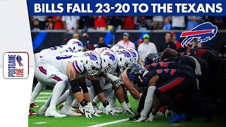 Recapping The Buffalo Bills’ Loss 2320 To The Texans  Postgame Live  Buffalo Bills [upl. by Adehsor]