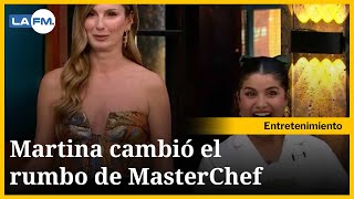 Masterchef Celebrity Martina ‘La Peligrosa’ sacó su arma secreta [upl. by Ocinom]