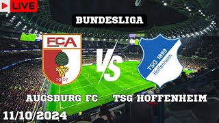 Augsburg FC VS TSG Hoffenheim Live Match Today Score En Vivo Bundesliga 2024 [upl. by Dowling]