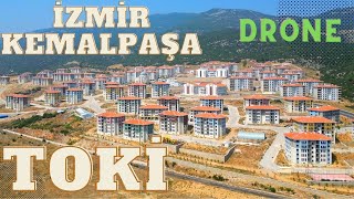 Toki İzmir Kemalpaşa Projesi Teslim Hali Güncel Dron Videosu [upl. by Kcirddes]