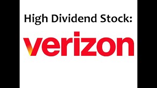 High Dividend Stock Verizon VZ [upl. by Shiri]