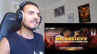 WE BELIEVE Garuda Team Motivational Song  THEME SONG TIMNAS INDONESIA Reaction [upl. by Thomajan479]