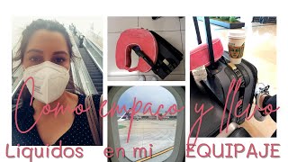 Como Empacar y llevar Líquidos en tu EQUIPAJE DE MANO  VIAJE EN AVION  TIPS DE VIAJEYOSOYMARIA 💙 [upl. by Nelag]