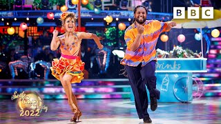 Hamza Yassin amp Jowita Przystał Salsa to Ecuador by Sash feat Rodriquez ✨ BBC Strictly 2022 [upl. by Ashien]